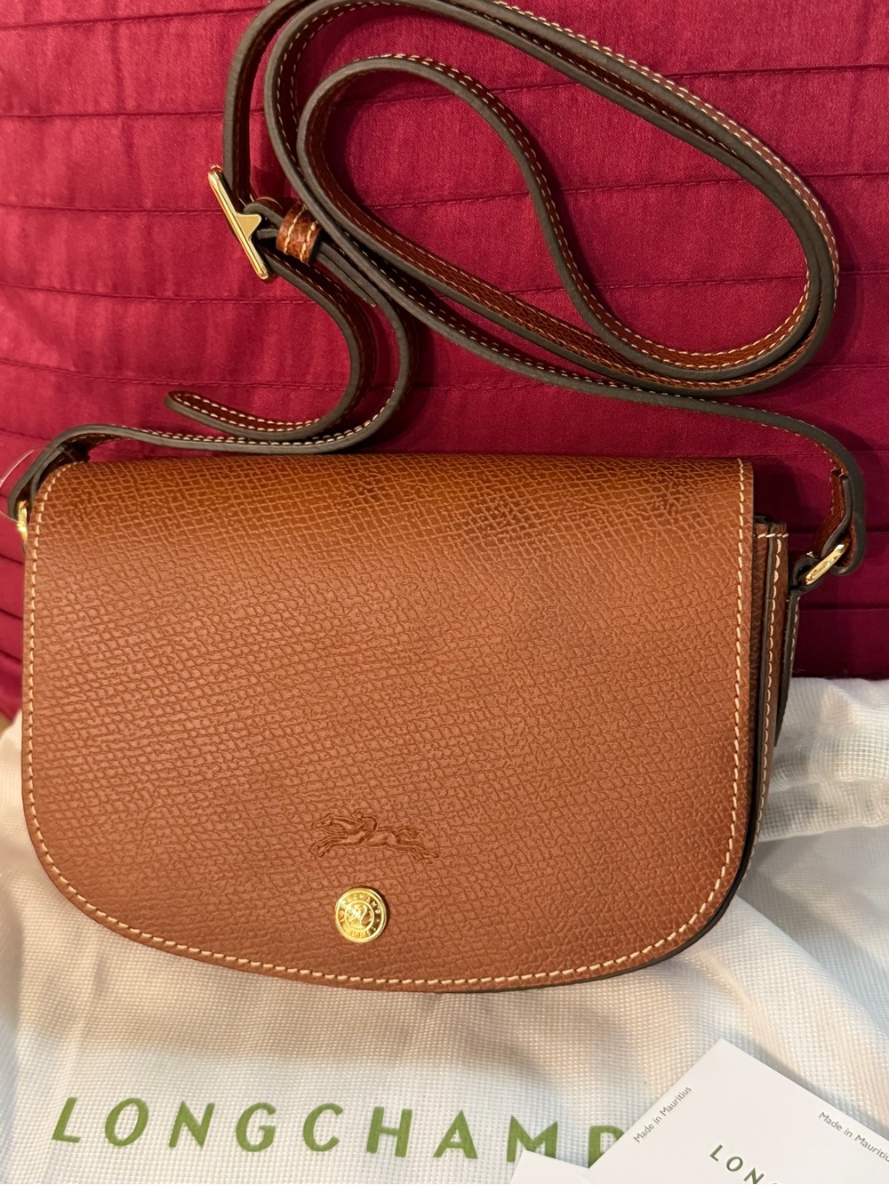 Longchamp Epure Leather Crossbody bag - Picture 16 of 16